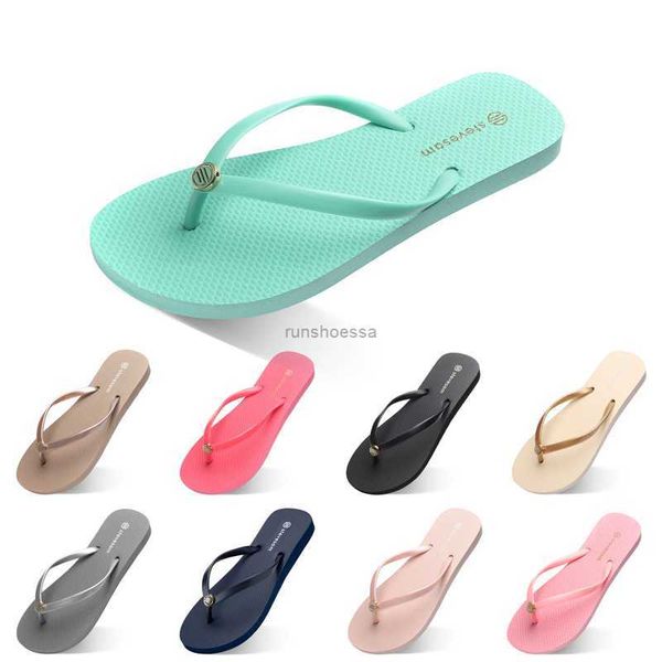 

flops fashion flip slippers shoes women triple white black green yellow orange pink red womens summer home outdoor beach slide sport203 s