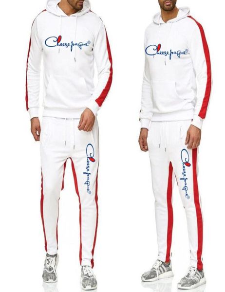 

men039s casual tracksuit autumn winter men hoodies and sweatpants two pieces sets sportswear plus size s3xl clothing for male2111588, Gray