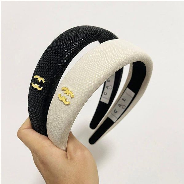 

luxe haarspeldjes headwear ontwerper dames meisjes franse snoep gekleurde haarspeld merk koreaanse retro spons hoofdband vrije tijd haarclip