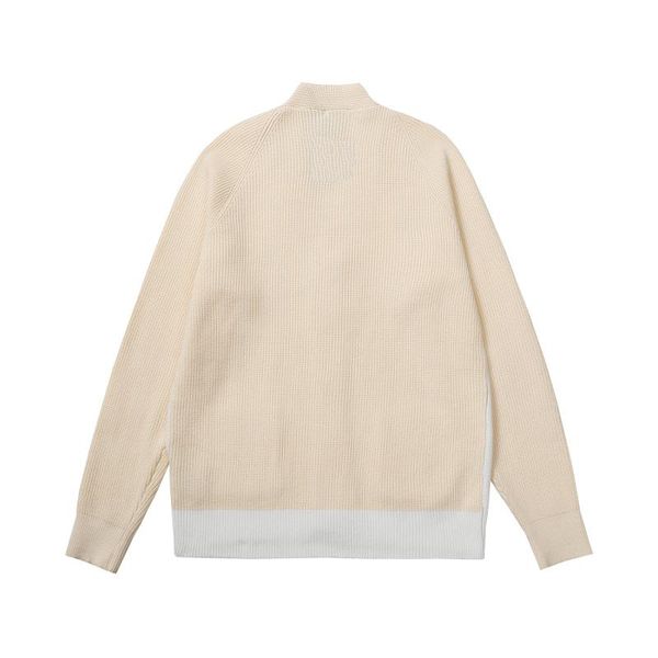 

2023 grade new autum sweater winter brand fashion knitted sweater men cardigan sweater black korean casual coats jacket mens clothing, White;black