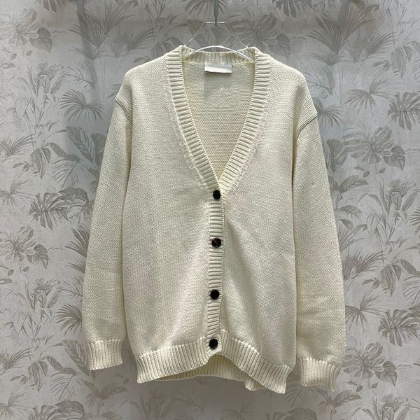 

lazy style sweater cardigan cotton cachemire solid colour simple sweaters women autumn avant-garde mature v-neck clothes new trending, White;black