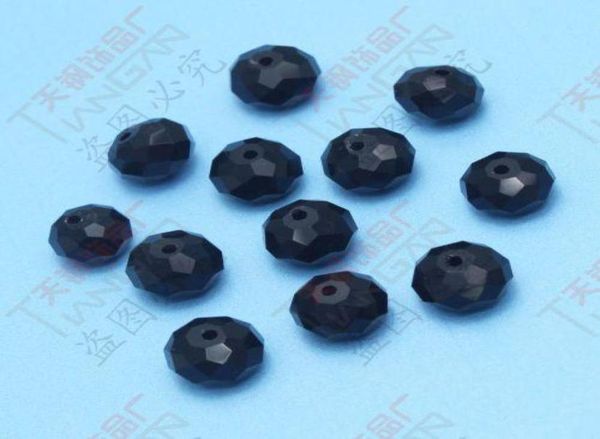 

charming trendy 120pcs whole black faceted 10mm diameter shining crystal loose glass beadsmade in china1830634
