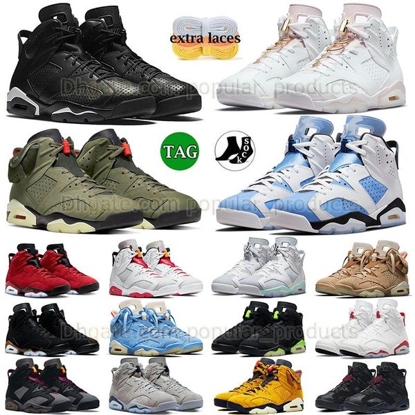 

jumpman 6 basketball shoes 6s unc gold hoops ts olive black cat mens womens sneaker cactus jack university blue aqua red oreo hare fashion o