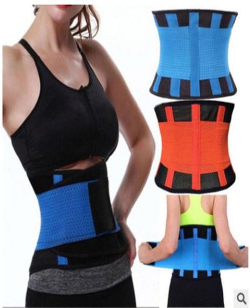 

fast ship women and men adjustable elstiac waist support belt neoprene faja lumbar back sweat belt fitness belt waist trainer fy804644414, Black;gray