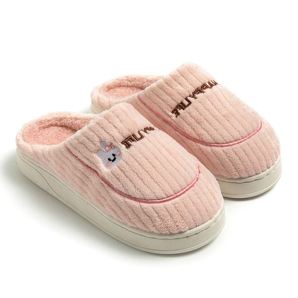 

women winter home autumn new product warm winter cotton slippers green pink purple wood floor warm breathable wear-resistant outdoor shoes, Black