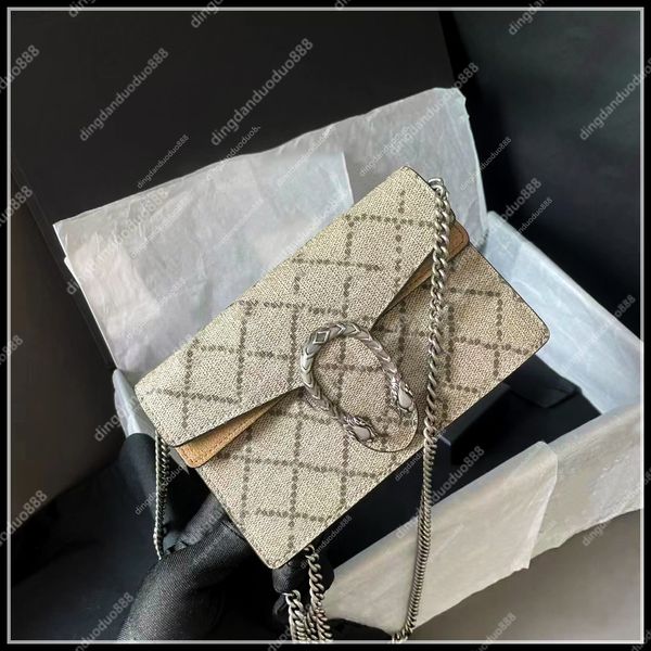 

classic luxury chain crossbody bag fashion plaid flower brand wallet vintage ladies leather handbag designer shoulder bags