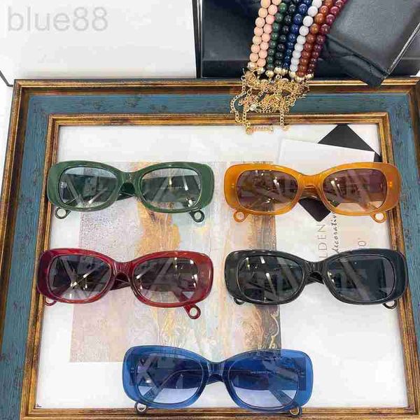 

sunglasses designer new fashion sunglasses for women 5488 chen tai's same beaded chain are versatile in uv protection trend 10yh, White;black