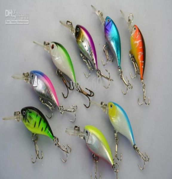

lot 30 fishing lures crankbait crank hooks bass 46g55cm050168465342683