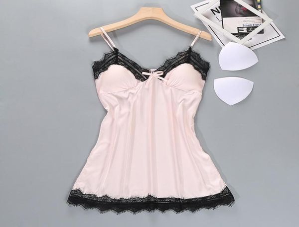 

silk lingerie sleepwear nightgowns women lingerie dress sleep wear plus size women sleepwear womens clothing4455505, Black;red