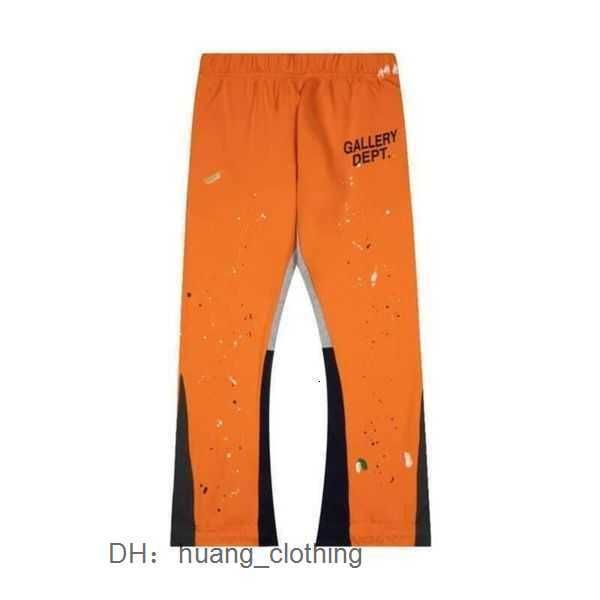 

galery dept pants men's pants jeans galleries dept designer sweatpants sports fashion splicing gram weight pure cotton terry 1 70cm, Black