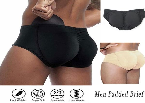

men039s padded bum underwear seamless butt lifter hip enhancer shaper briefs shaperwear hip enhancer underwear for men plus s69604495