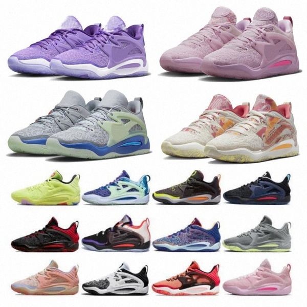 

purple pink kd 15 aunt pearl black white men basketball shoes doutit nightmares outdoor sneakers n2ue#