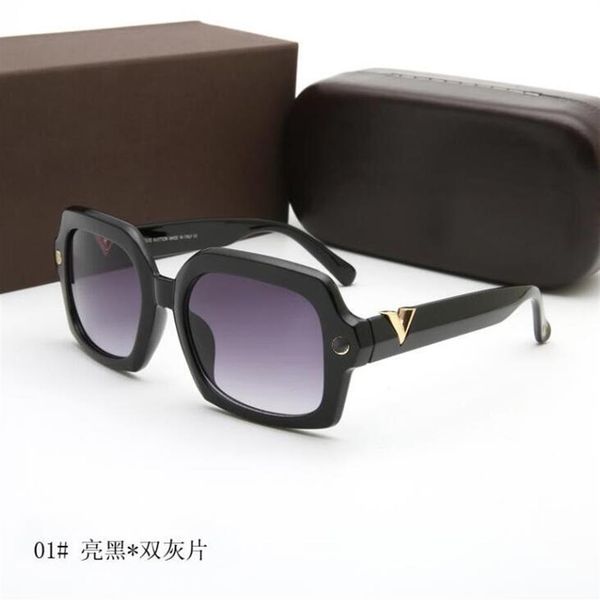 

2021 women and men sunglasses fashion square summer style full frame uv protection mixed 254283d, White;black