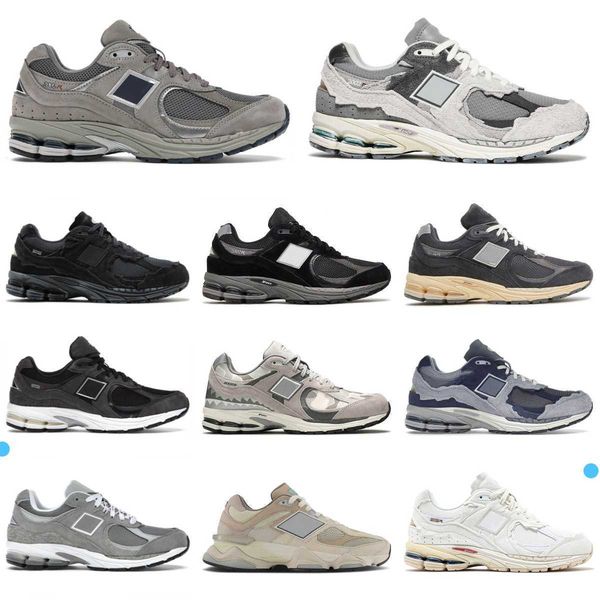 

2002r protection pack new 9060 2002r sports shoes designer sneakers men women pink phantom retro black white grey purple on sea salt 2002 r