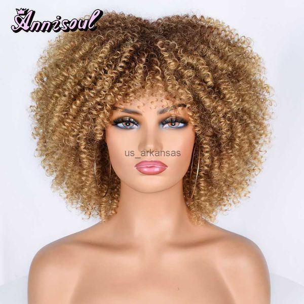 

synthetic wigs short hair afro kinky curly wig for black women cosplay blonde synthetic natural ombre borwn wigs african glueless heatresist
