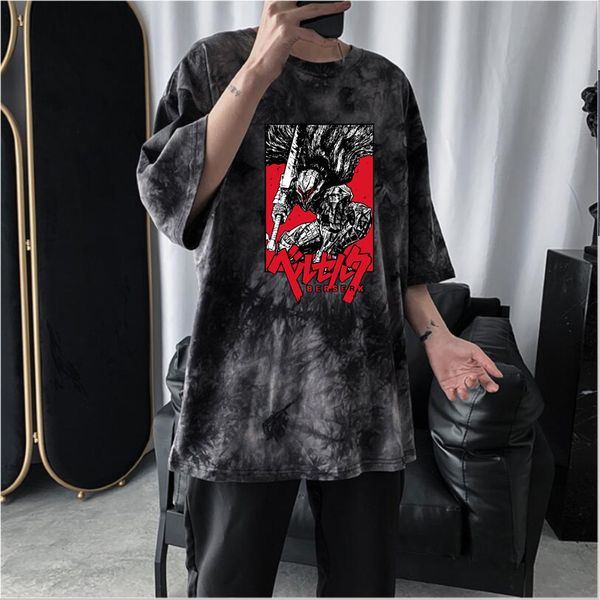 

women's t-shirt anime tie dye t-shirt short sleeve o-neck 230818, White