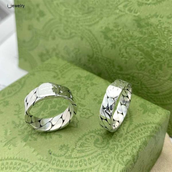 

fashion love ring creative pattern retro designer rings 925 silver plated ring for woman or man