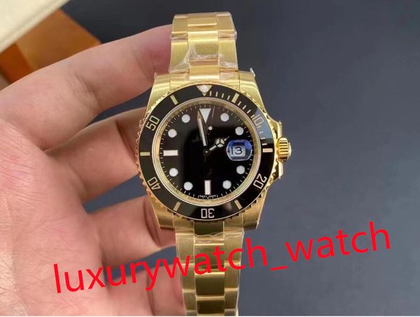 

clean factory men watch 904l green ceramic bezel watches cal.3135 automatic movement 40mm function 904 fine steel wristwatches super luminou, Slivery;brown