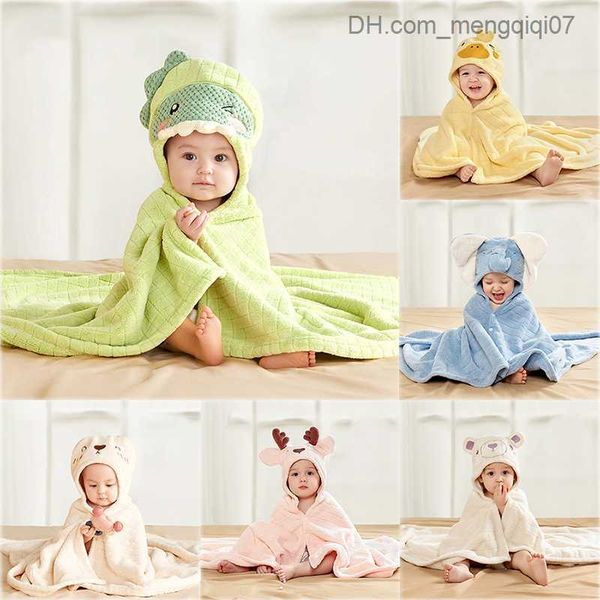 

towels robes cute animal baby bath towel cartoon rabbit dinosaur baby towel blanket with hood newborn bath towel baby beach towel 0-6y z2308