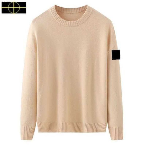 

mens sweaters designer stone 1sland sweater knit sweatshirt crew neck long slevee pullover hoodie couple clothing autumn and winter jfib, White;black