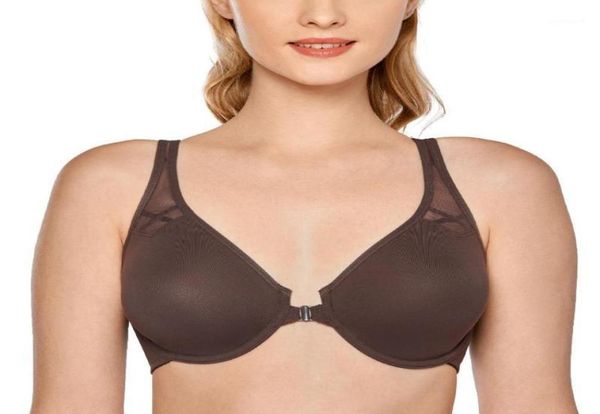 

women039s seamless non padded underwire front closure lace bra racerback plus size19390184, Red;black