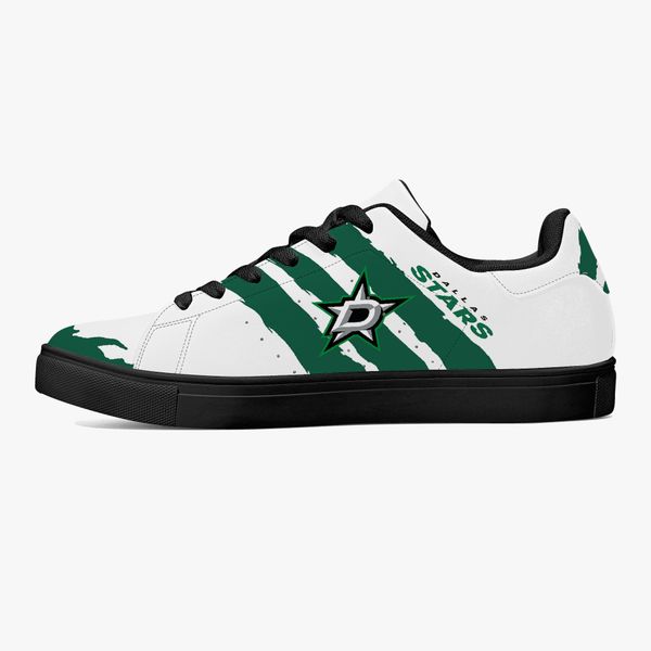 

classic dark green minimalist line lettering trendy sneakers casual shoes