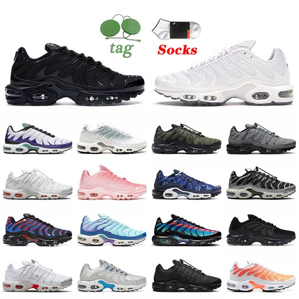 

big size 36-46 tnplus running shoes women mens tn plus utility atlanta max black white berlin enfants femme terrascape tns unity rose pink s