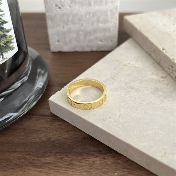 

designer band rings letter g logo silver wedding ring luxury man women fashion jewelry metal ggity rings 9