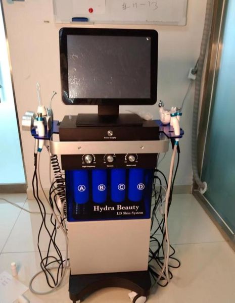 

14 in1 hydrafacial machine face care devices diamond peeling and hydrafacials hydrofacials water jet aqua facial hydra dermabrasio7607740