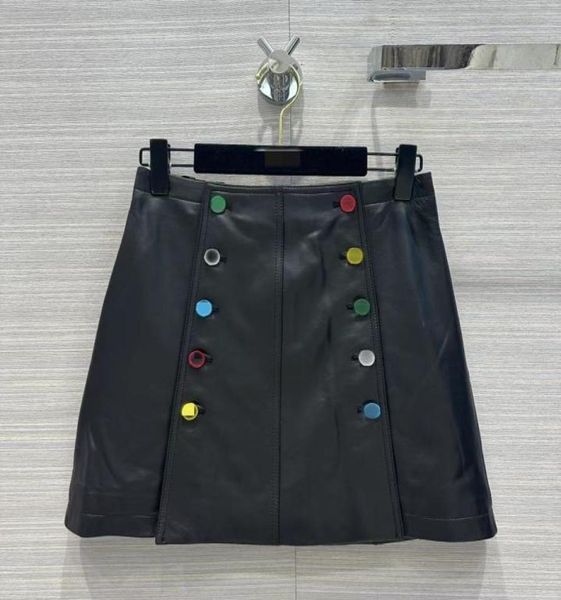 

2023 spring summer milan designer skirts gorgeous a skirts women brand same style dress 030717623820, Black