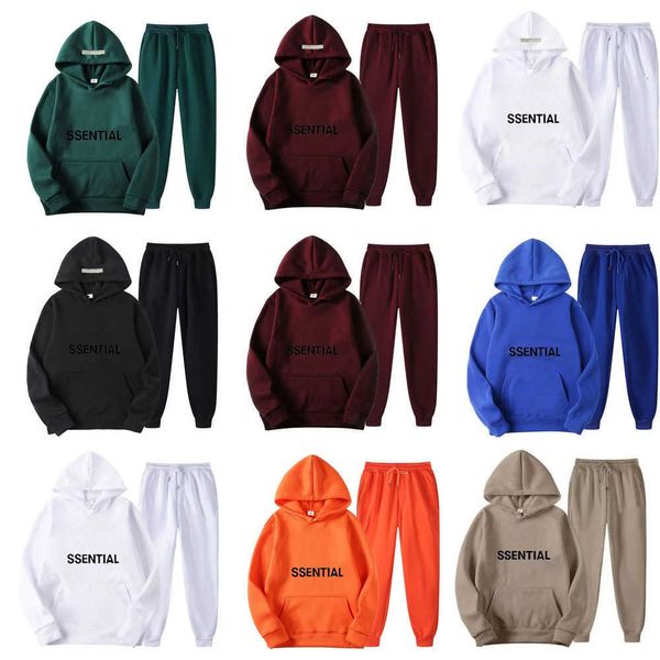

womens tracksuits suit designer tracksuit women wear hoodie coat autumn and winter warm clothes fashion letters jacquard street clothe casua, Black