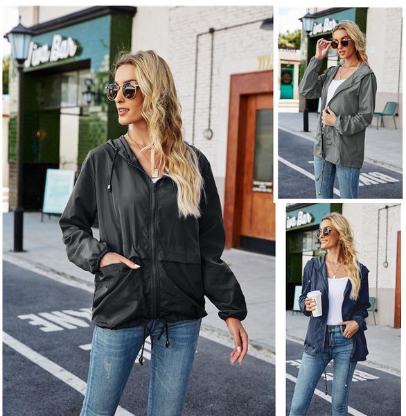 

womens jackets women jacket tactical waterproof windbreaker female hooded hiphop pilot windproof coats womens outdoor hiking rai 230818, Black;brown