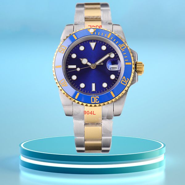 

aaa quality luxuy watch for men 40mm ceramic bezel luminous sapphire 2813 mechanical automatic movement waterproof montre wristwatches with, Slivery;brown