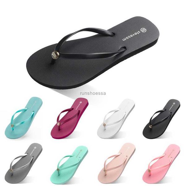 

flip shoes flops triple slippers women white black green orange pink red womens summer outdoor beach slide sneaker breathable876 s