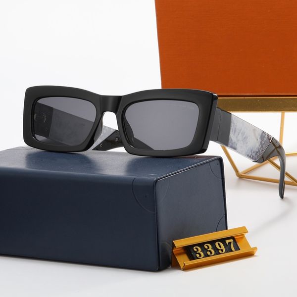 

mens sunglasses fashion new designer sunglasses summer luxury glasses for man woman full frame 4 color option, White;black