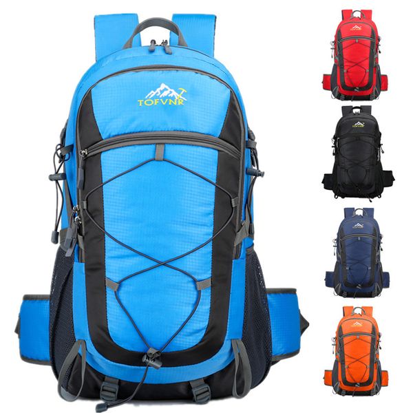 

school bags 50l waterproof climbing backpack rucksack outdoor sports bag travel camping hiking women trekking for men 230817
