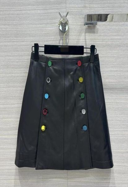 

2023 spring summer milan designer skirts gorgeous a skirts women brand same style dress 030715597324, Black