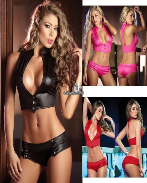 

women lingerie pole dance performance suits nightclub uniforms r459813361, Red;black