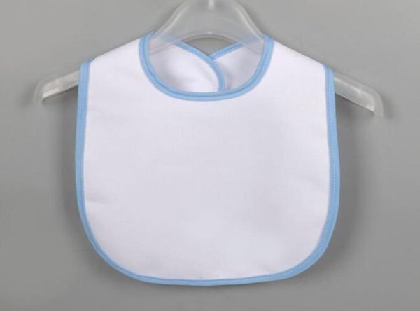 

10pcs 24x375cm sublimation blank baby bib diy thermal transfer baby burp cloths waterproof bib1053777