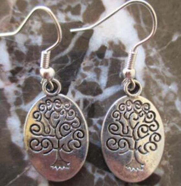 

new vintage silver tree of life pendant dangle earrings women gift earring fashion jewelry goth punk diy women gifts 6677459574