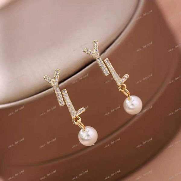 

2023 jewelry designer stud earrings for womens designers s925 studs earring women versatile party ear hoop necklaces pendants 2308189pe, Golden;silver