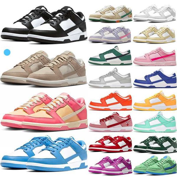 

panda designer fast shipping low casual men shoes unc strawberry womens syracuse triple pink grey fog strangelove mens trainers sports desig, Black