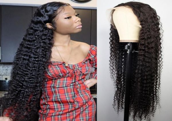 

deep wave human hair hd lace wigs 5x5 13x4 13x6 swiss lace bleach knots pre plucked natural hairline for black women9924718, Black;brown