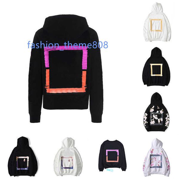 

mens hoodies hip hop men streetwear letter offs hoodie man s womens designers hooded skateboards hoodys high street pullover sweatshirt blac, Black