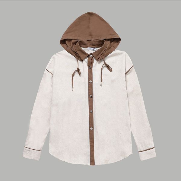 

men's coat hooded embroidery brand designer new women's casual fashion, Gray