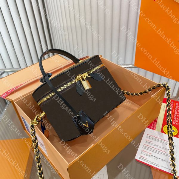 

makeup bag designer women classic old flower shoulder bag travel toiletry bag make up case fashion cosmetic handbag