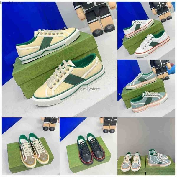 

shoes tennis 1977 women canvas designer shoe men sneaker classical versatile print sneaker low chaussures with box size 35-46 no411