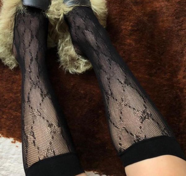 

designer net hosiery socks stockings for women luxury 2021 autumn new ladies girls streetwear stocking sock good quality8465727, Black;white