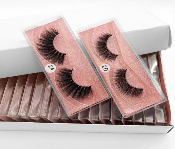 

3d mink eyelashes whole natural false eyelashes 3d mink lashes soft make up extension makeup fake eye lashes 3d se4695078