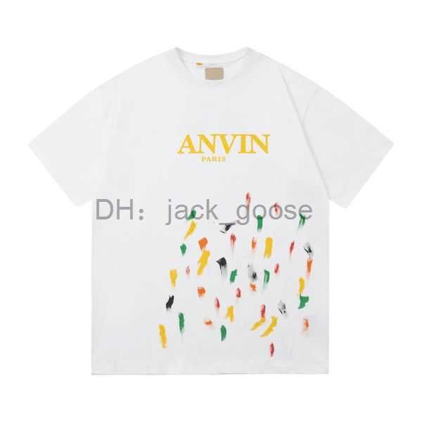 

de x lanvins designer tees men's t-shirts summer print 100% cotton casual t shirt for men and women rqw3422 2 yhga, White;black